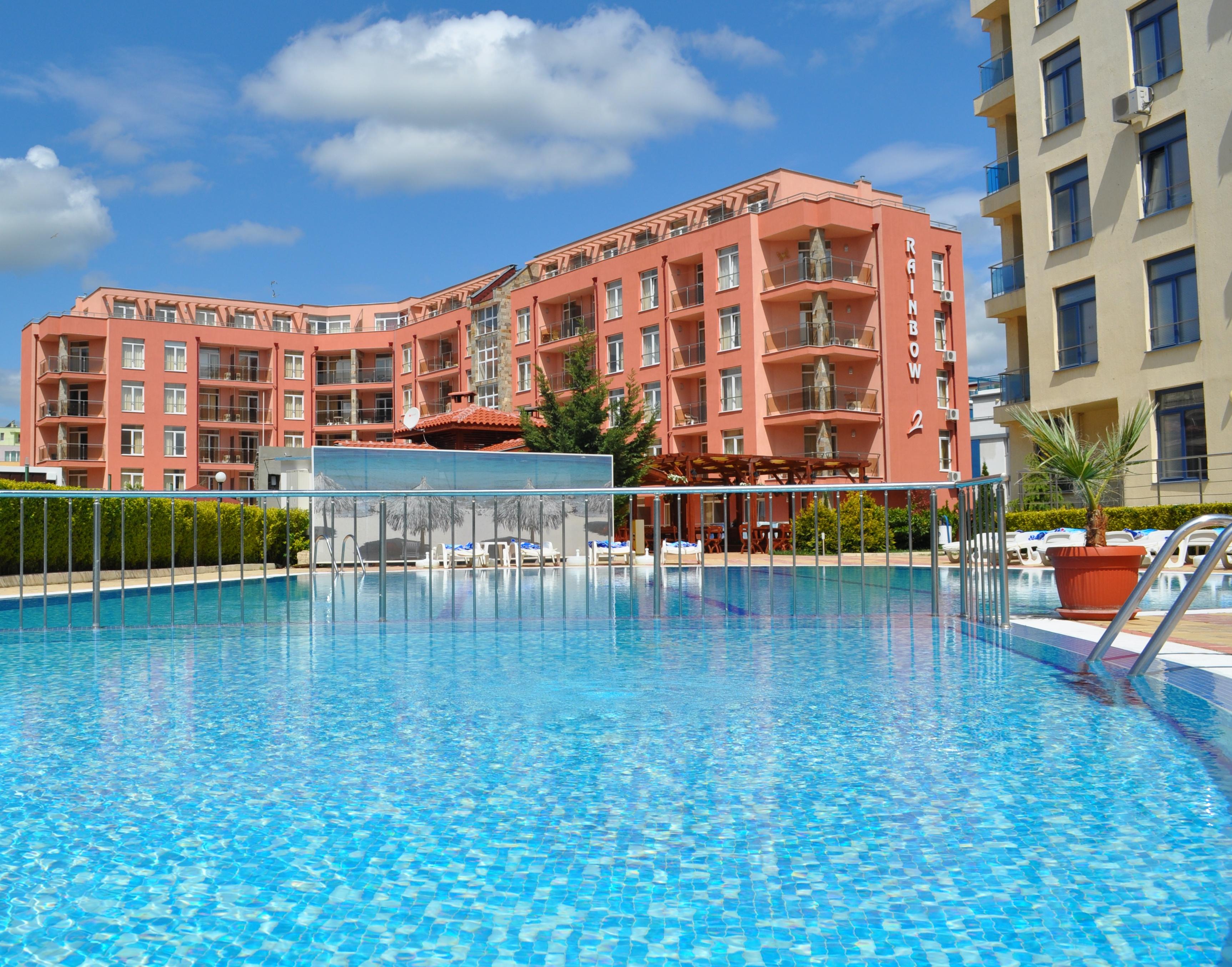 Rainbow 2 Holiday Complex ساني بيتش المظهر الخارجي الصورة